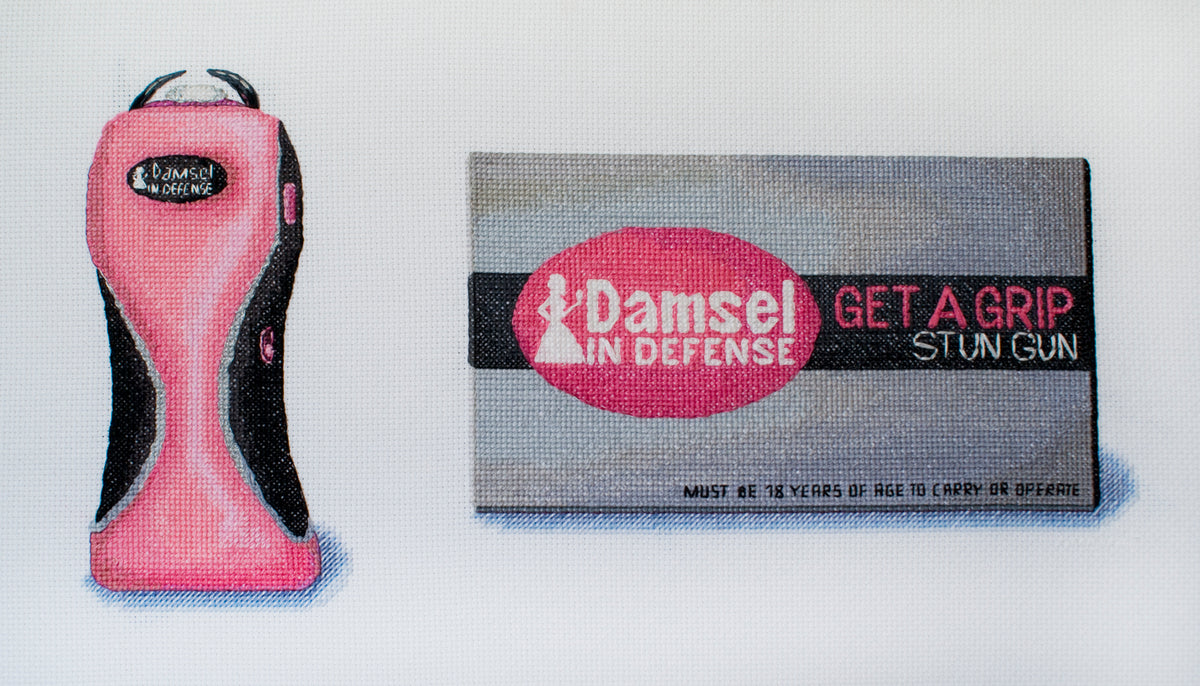Katrina Makjut, "Damsel in Defense: Stun Gun" – SPRING/BREAK Art Show