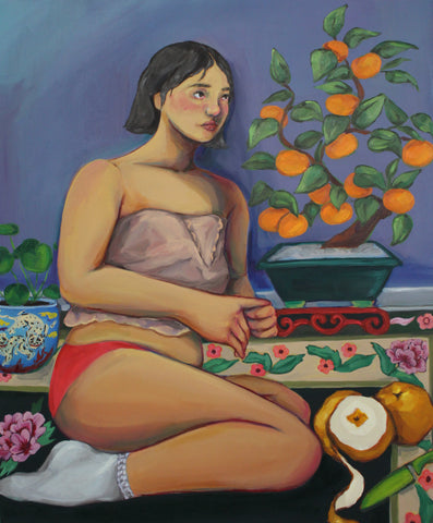 Daieny Chin, "Cut Fruit"
