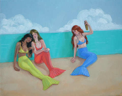 Zoe Hawk, "Mermaids, Waiting"