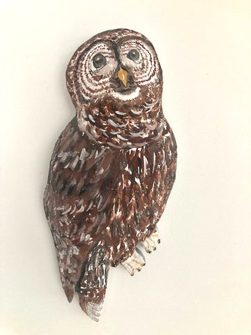 Barbara Sullivan, "Barred Owl" SOLD