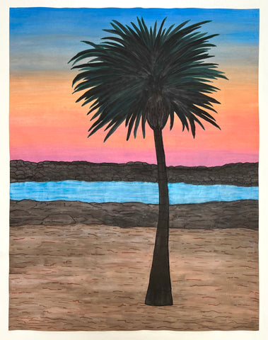 Roast Hoggmann "Big Palm at Corona Del Mar"