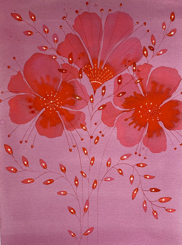 Kamila Zmrzla, "Pink Bloom" SOLD