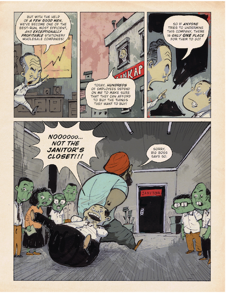 Sonny Liew, "Untitled (Sinkapor Inks)"