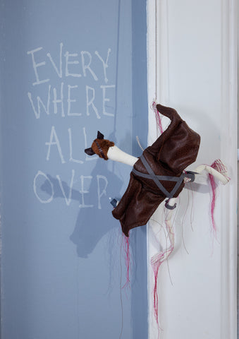 Jody MacDonald, "Everywhere All Over (Graffiti Bat)"