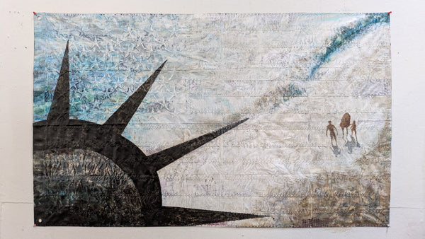Andrew Roberts-Gray, "Black Flag #1 (verso)"