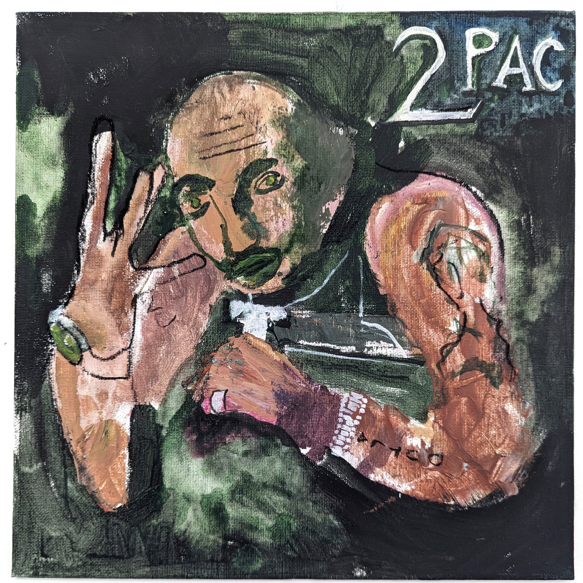 Jac Lahav, "Tupac Shakur (All Eyez On Me)"