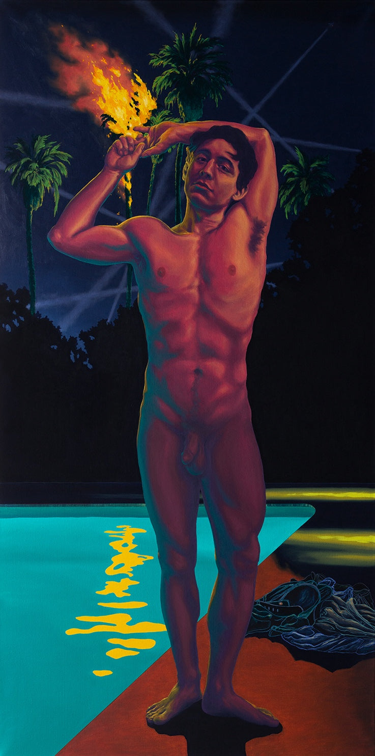 Chris Minard, "A Stark and Omniscient Gaze (17 Hours in Hollywood)"