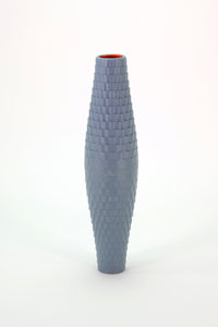 Christine Romanell, "Tall Vessel Blue Orange"