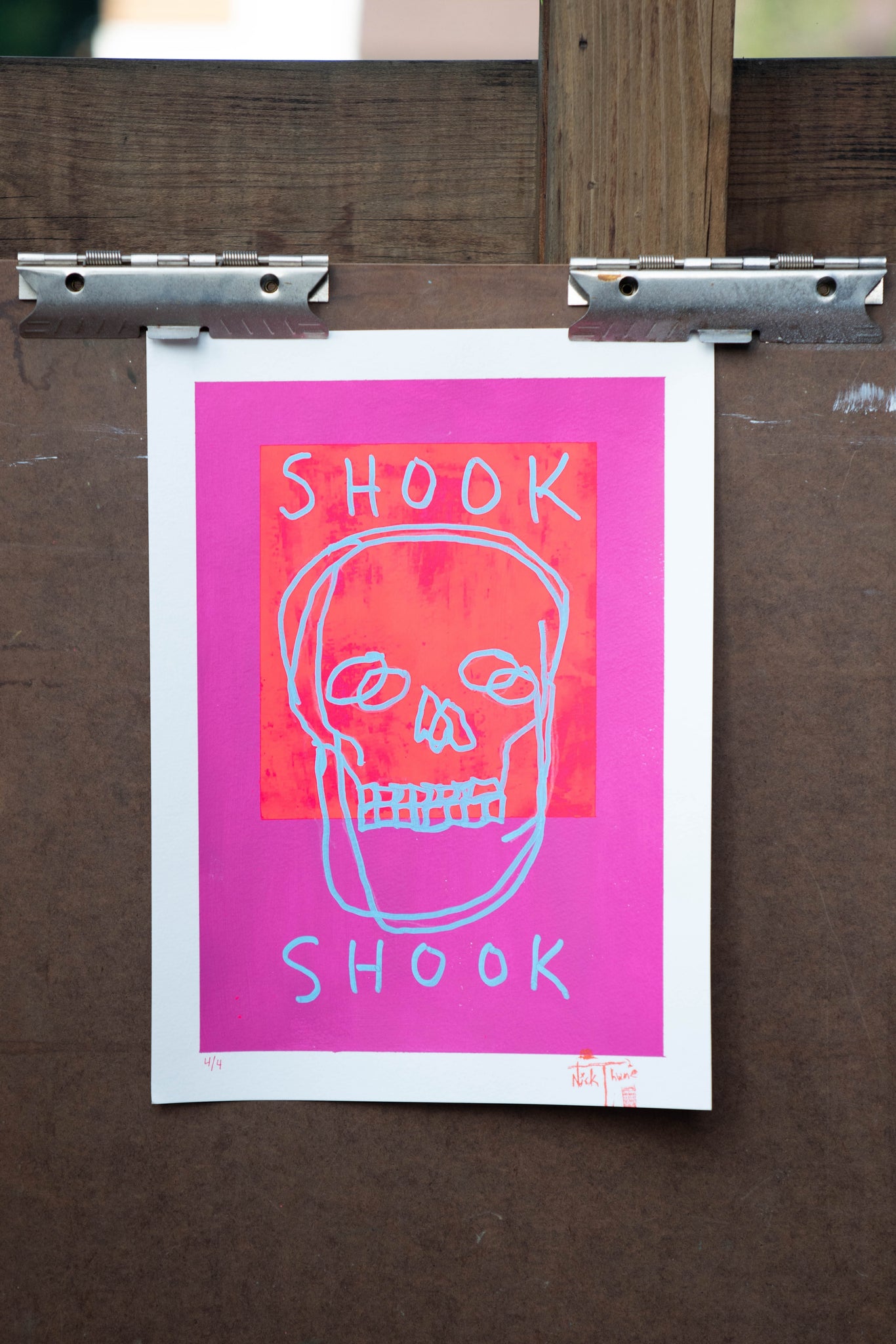 Nick Thune, "Shook 4" SOLD