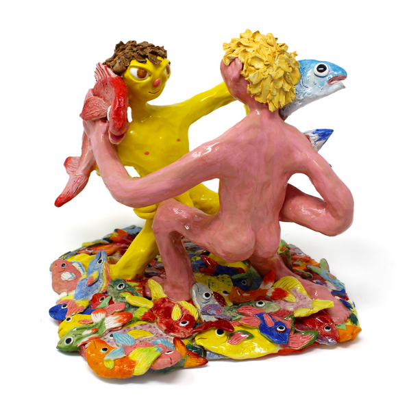 Colin J Radcliffe, "Fishing over Fish II"