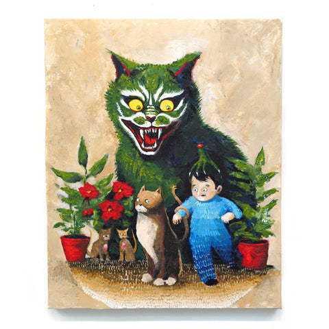 Jac Lahav, "Childless Cat Lady" SOLD