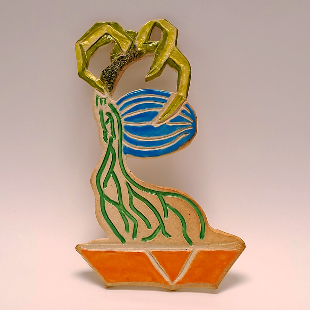 Takashi Horisaki, #InstaBonsai_PalmTree_Flat1