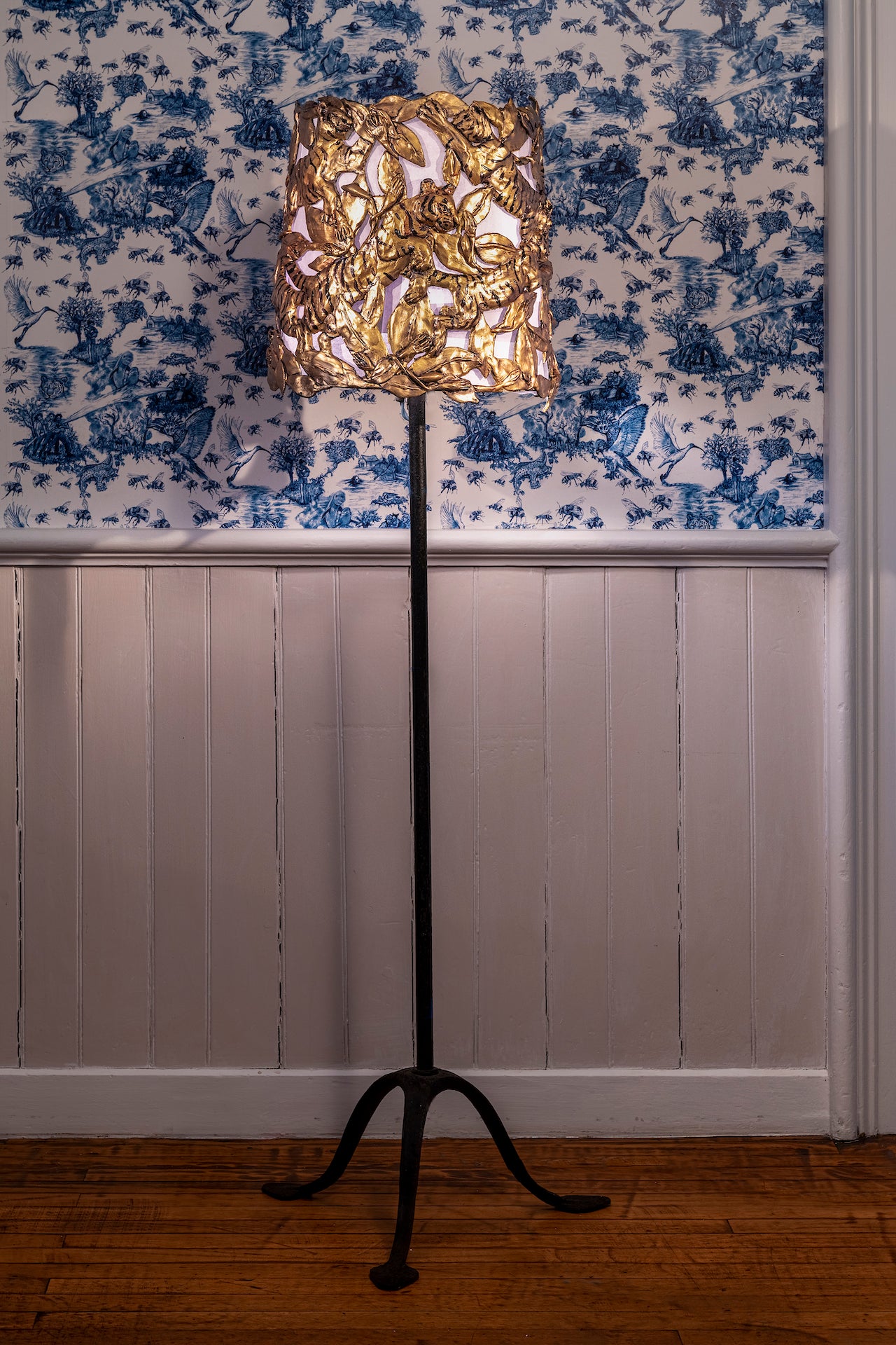 Jessica Hargreaves, "Tigers and Mangrove Lamp"