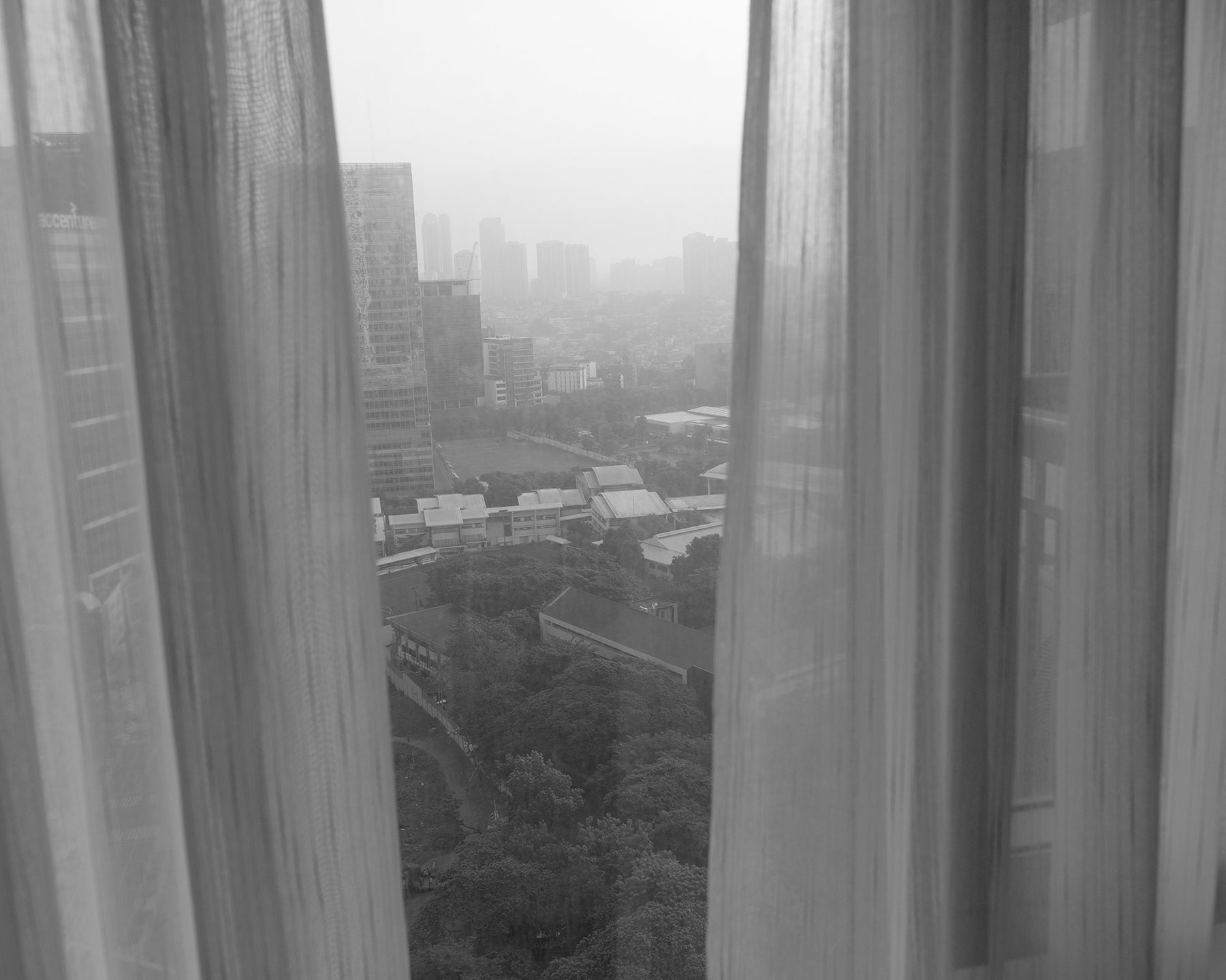 Paolo Morales, "Through The Apartment Window"