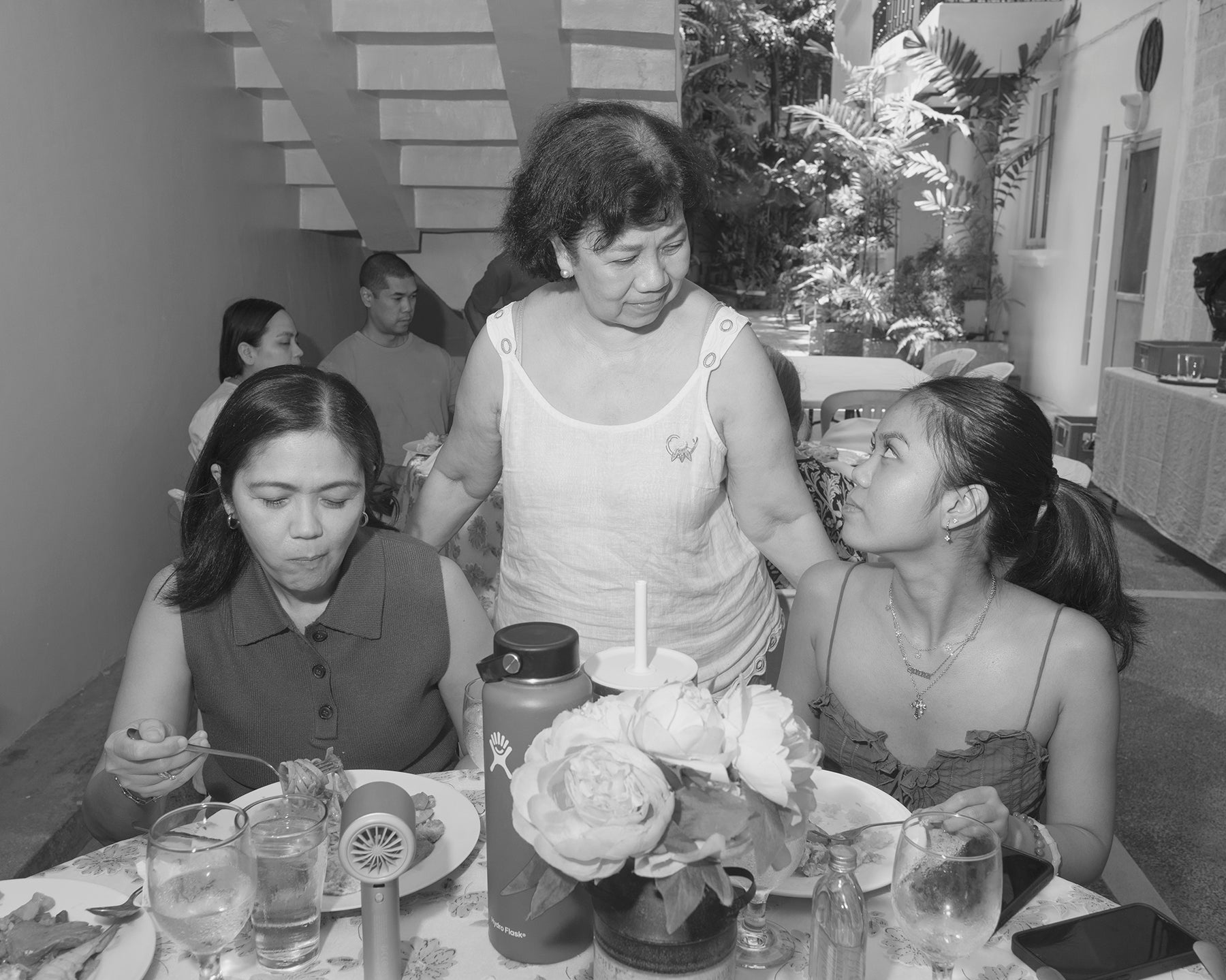 Paolo Morales, "My Mother and Cousins"