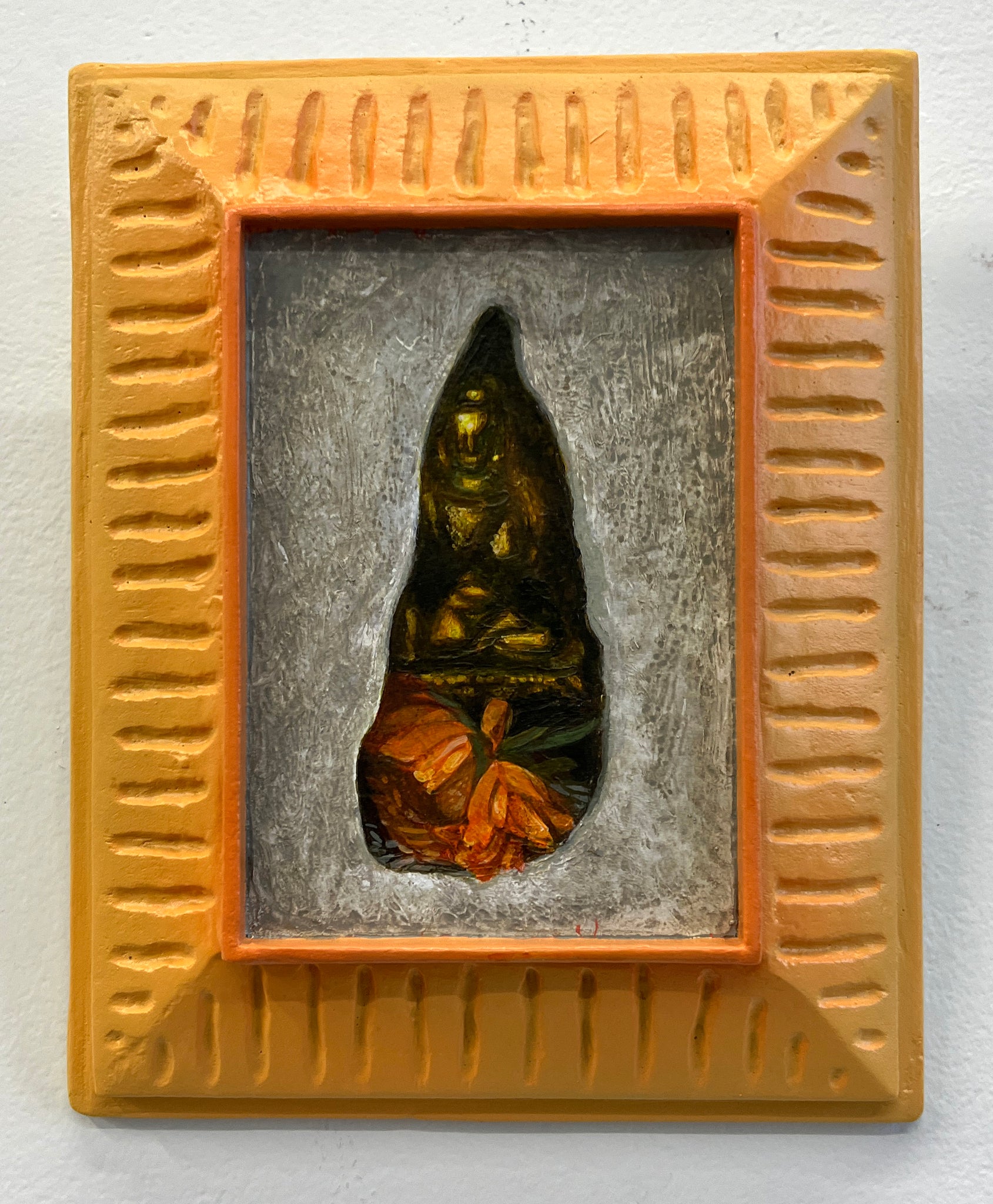 Ben Cowan, "Marigold, Rice, Buddha"