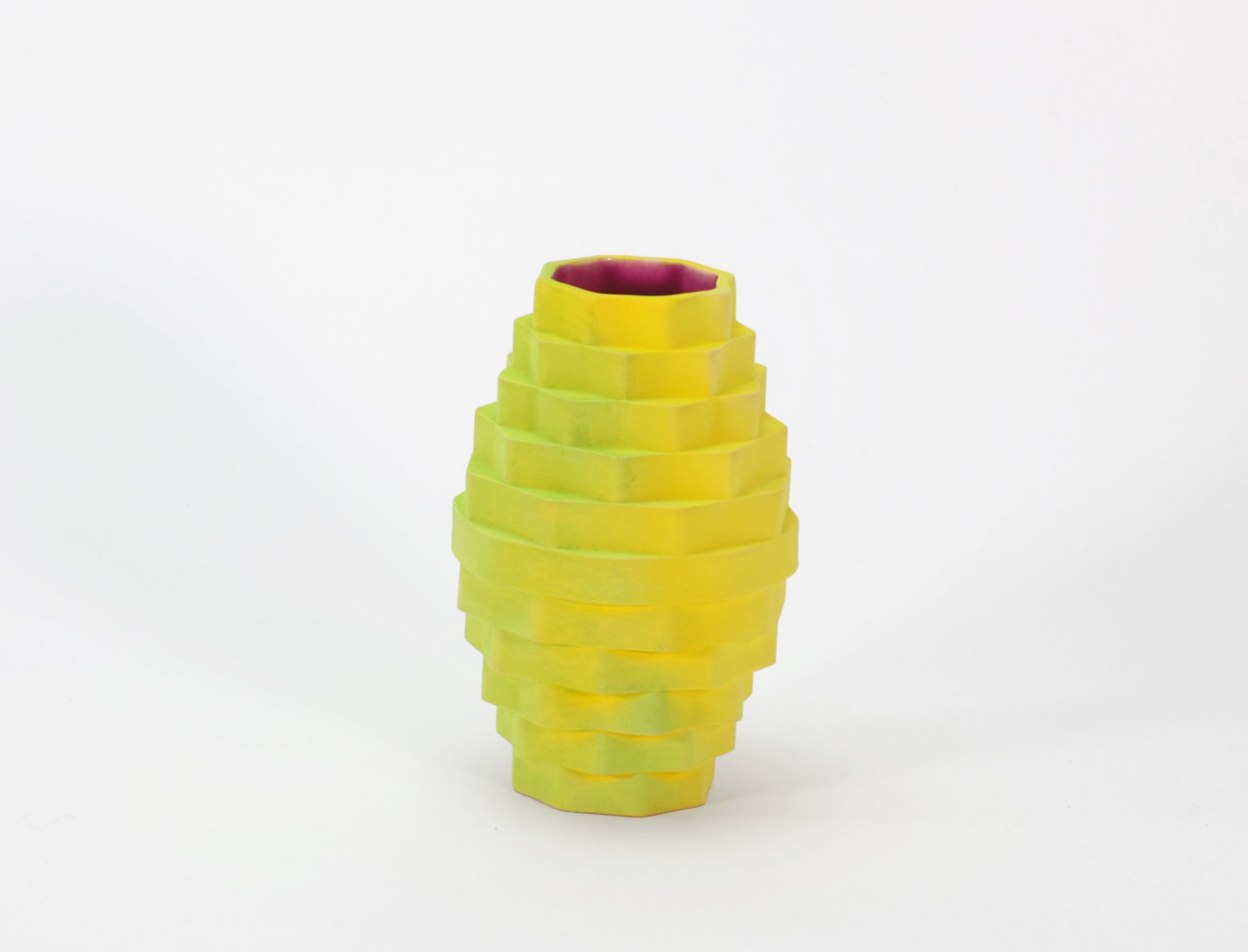 Christine Romanell, "Small Vessel Yellow Orange"