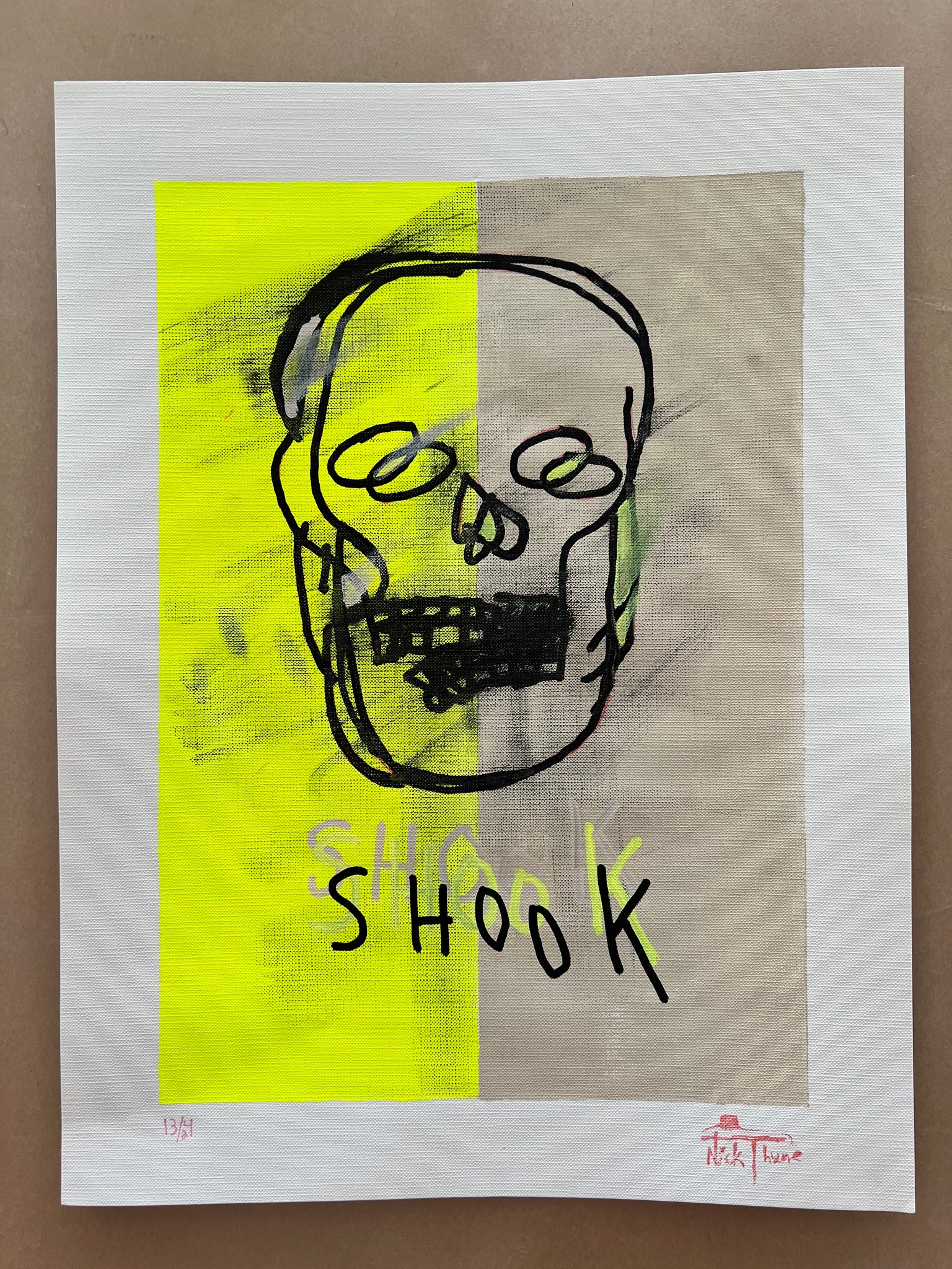 Nick Thune, "Shook 13" SOLD