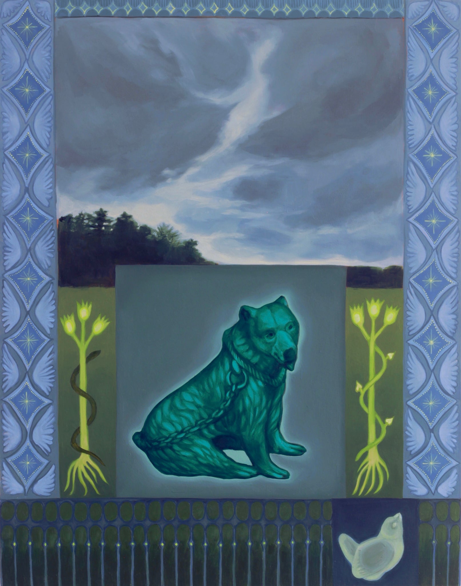 Audrey Bialke, "Look unmoved on fortune good or bad"