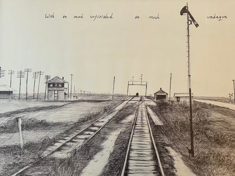 John Tottenham, With So Much Unfinished SOLD