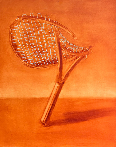 Ryan McCann, "Racket (Orange)"