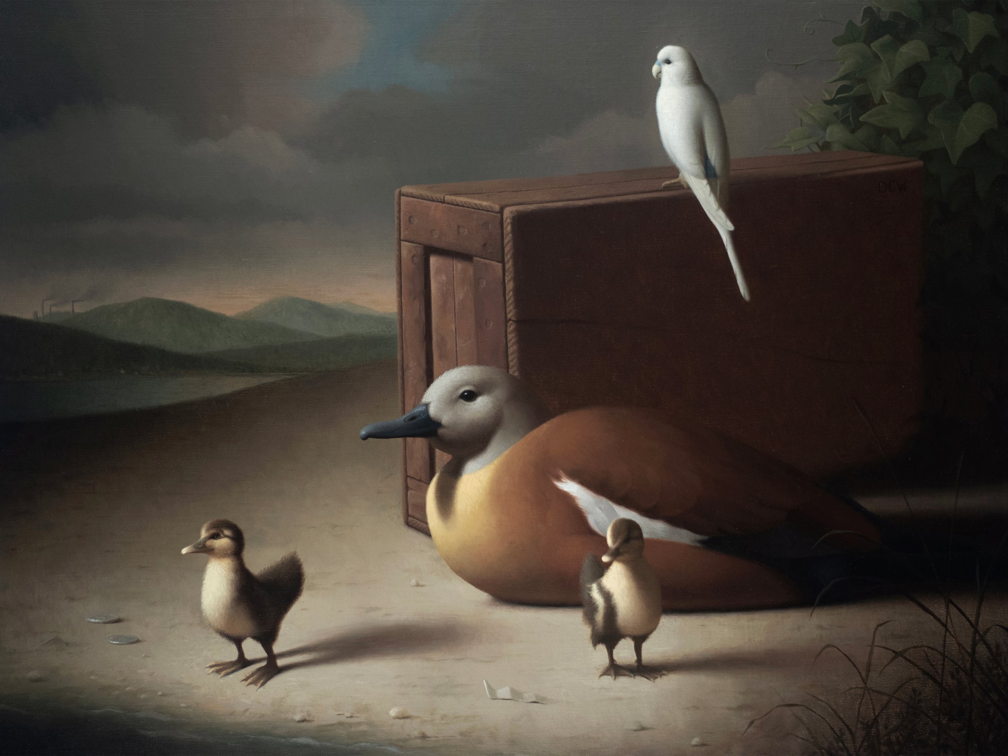 Devin Cecil-Wishing, "Outskirts #2: Refugees"