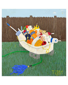 Teddy Benfield, "Untitled (Bananas On Board 2)"
