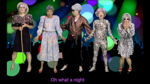 Yoshie Sakai, "Grandma Nightclub Music Video (Reprised)"