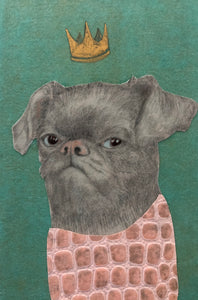 Fay Ku, "Petunia III (King Dog)"