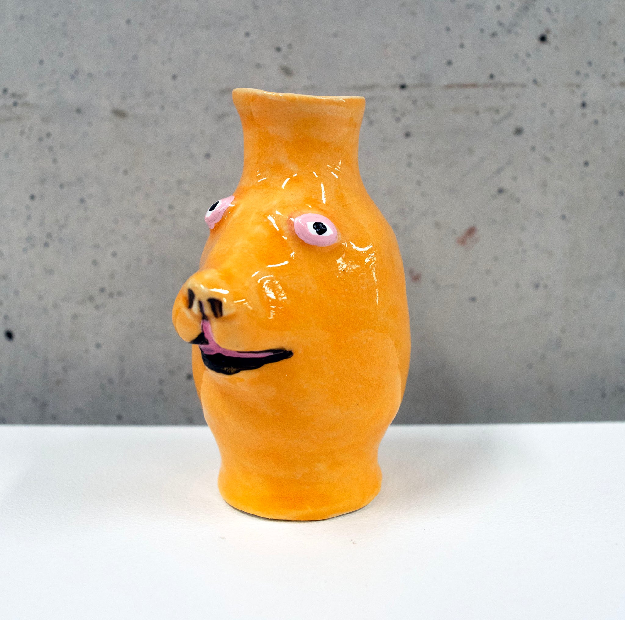 Lauren Cohen, "Dog Vase 5" SOLD