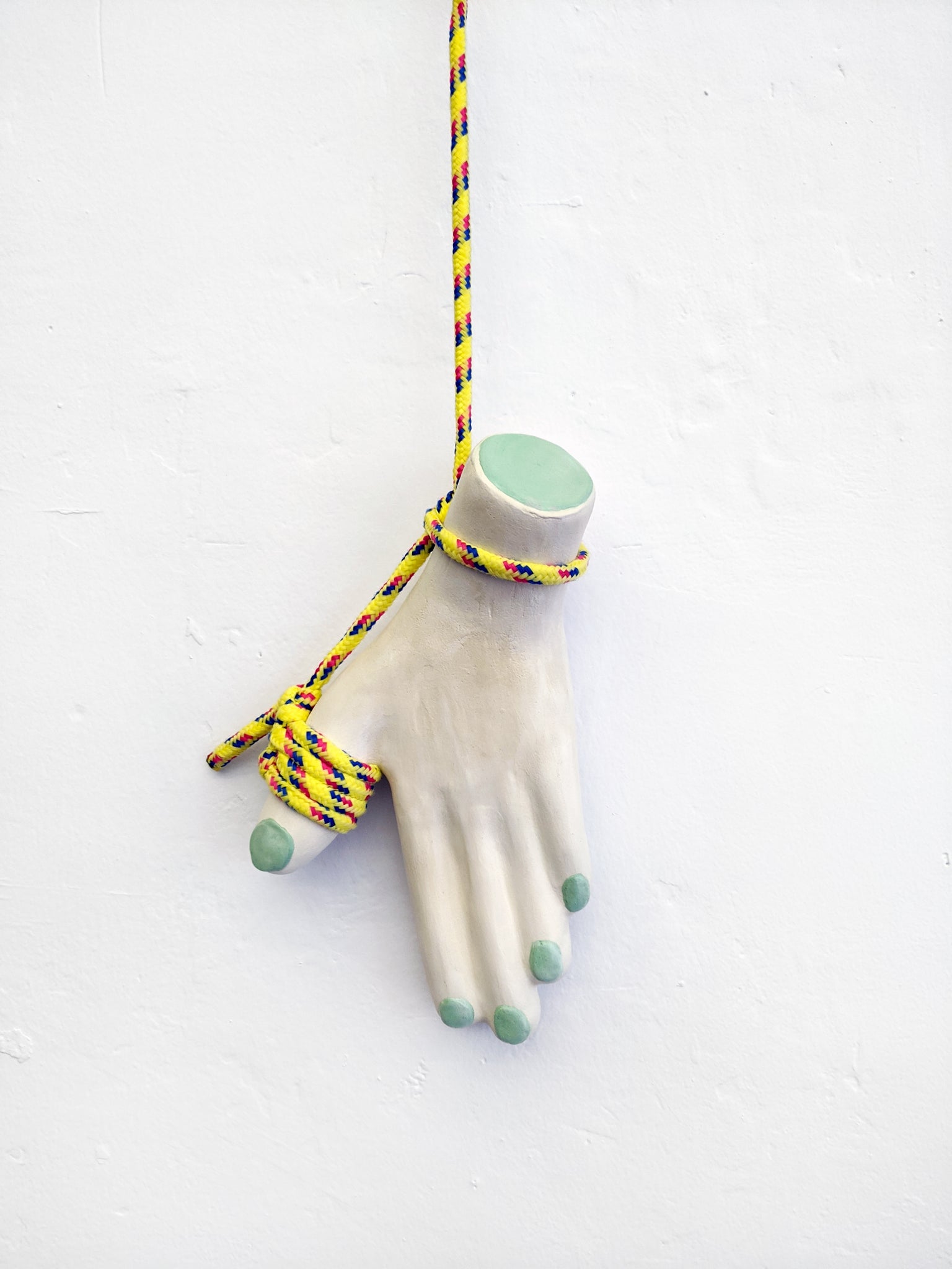 Deric Carner, "Hand with Thumb Tie"