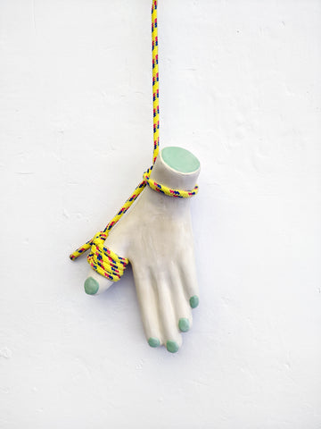 Deric Carner, "Hand with Thumb Tie"