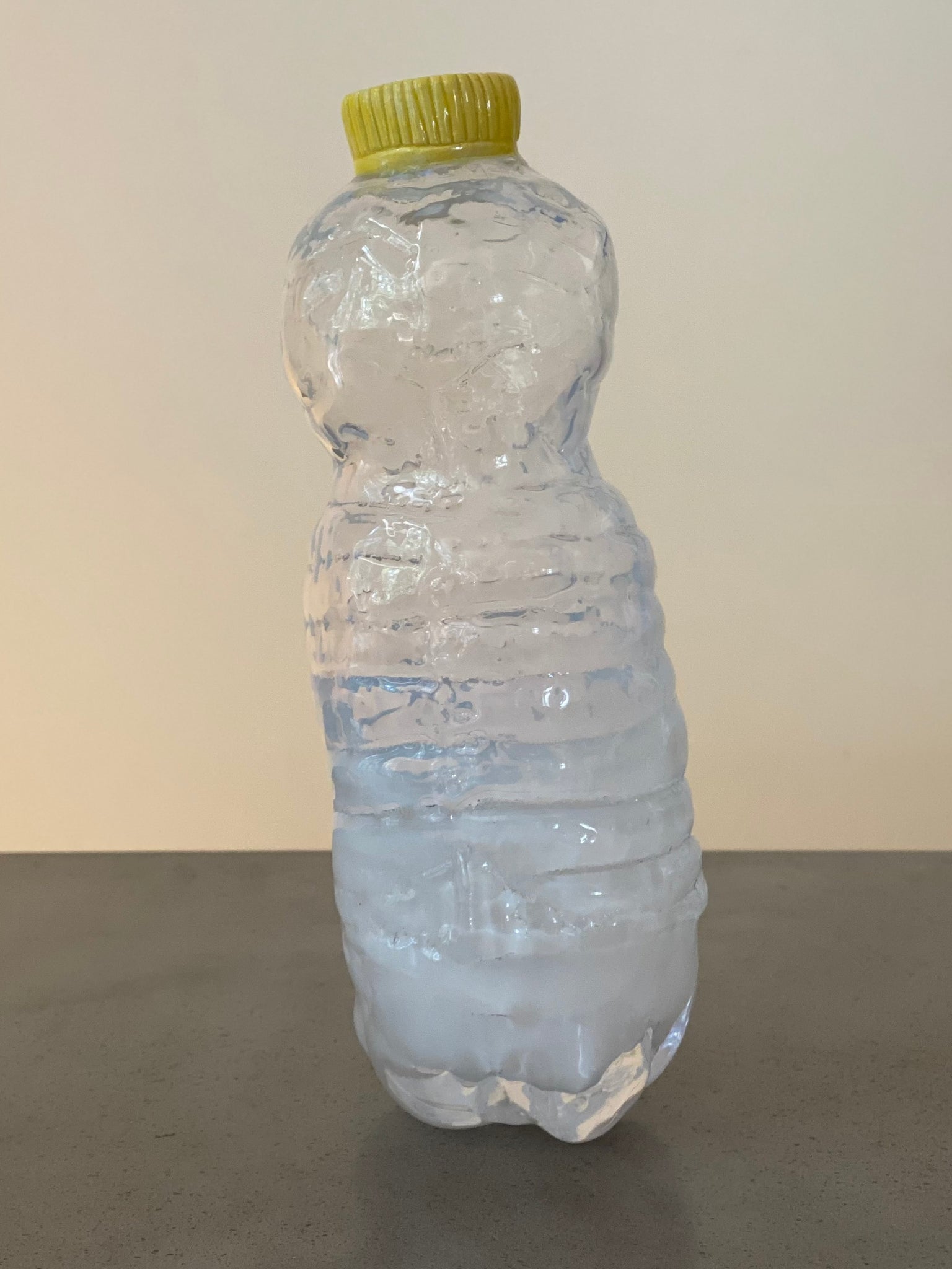 Koos Buster, "Bottle (White, Yellow)" SOLD