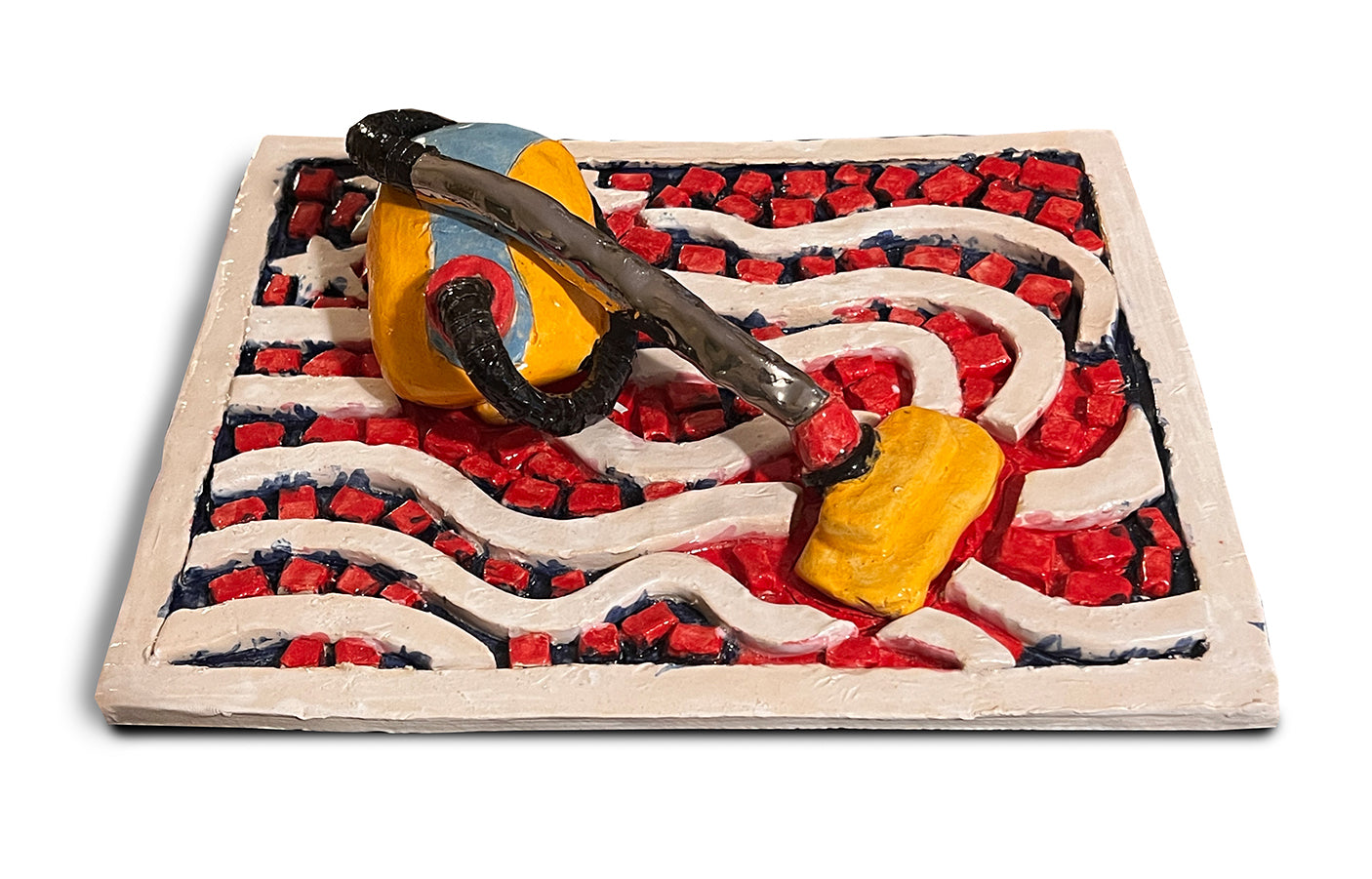 David Alexander, "Vacuum Flag No. 2"