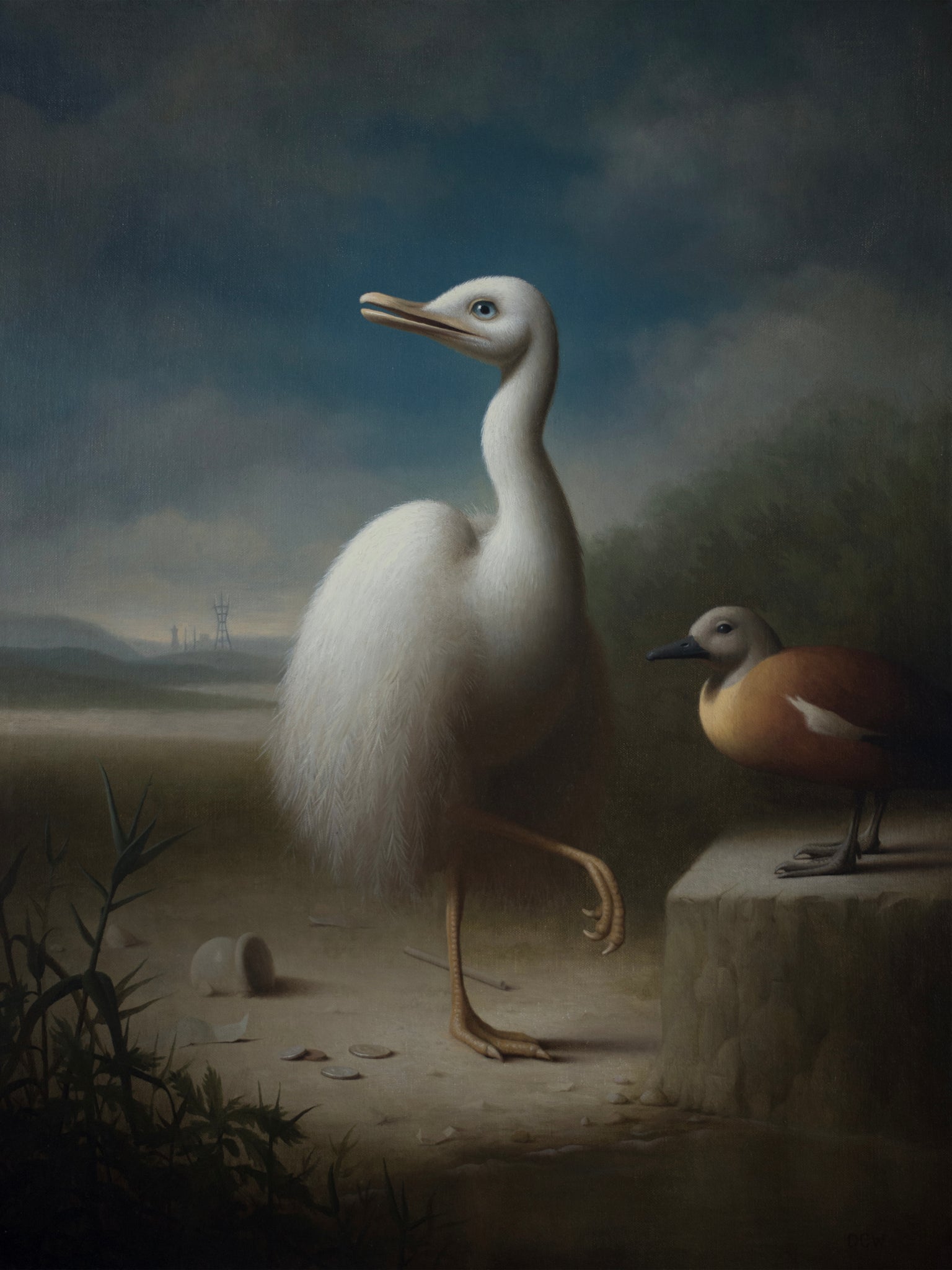 Devin Cecil-Wishing, "Outskirts" SOLD