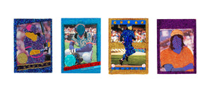 Katrina Majkut, "Baseball Card Sample 1 (Sally, Poppy, Alondra, Aiyana)" SOLD