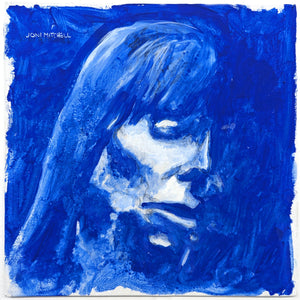 Jac Lahav, "Joni Mitchell (Blue)"