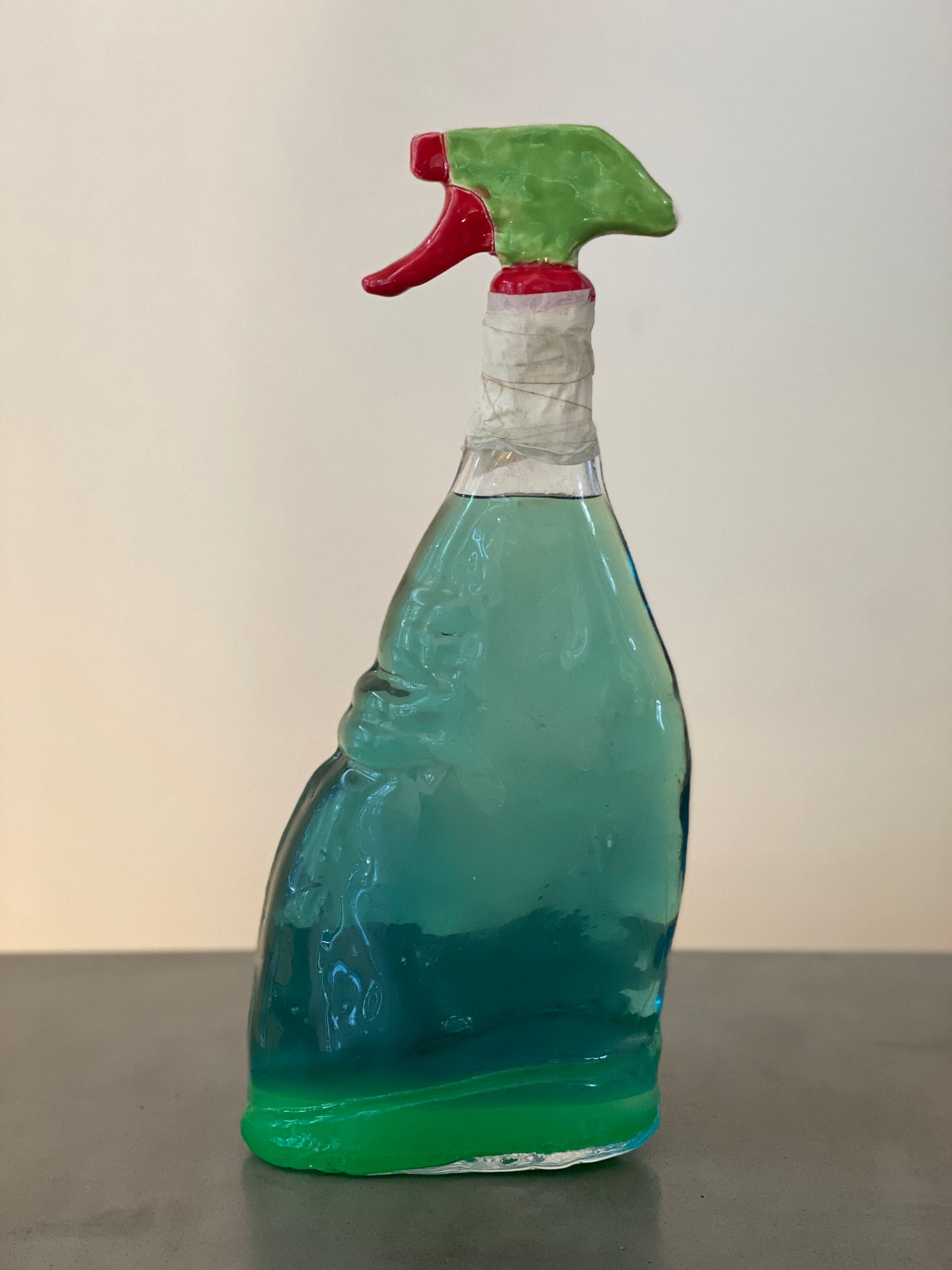 Koos Buster, "Spray Bottle (Green)" SOLD