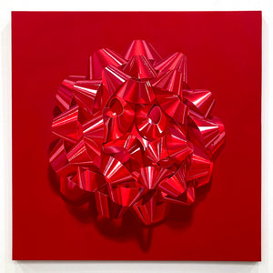 Melodie Provenzano, "Red Bow on Red"