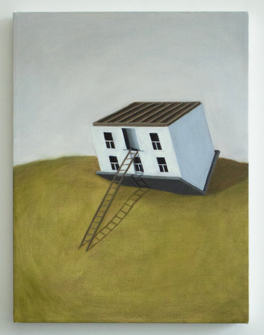 Cate Pasquarelli, "House With Ladder No. 2" SOLD