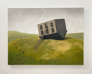 Cate Pasquarelli, "House with Ladder"