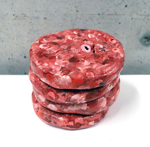 Lauren Cohen, "Meat Coasters 2 (set of 4)"