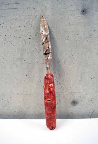 Lauren Cohen, "Sausage Knife 4" SOLD