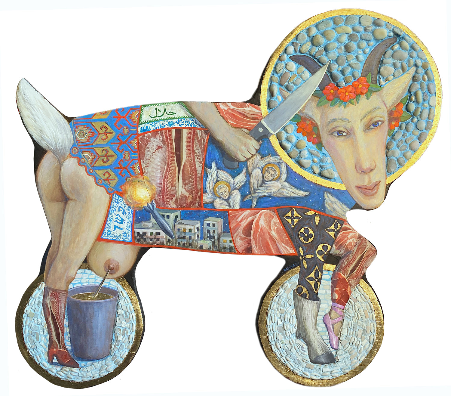 Viktoriya Basina, "Folk Toys: The Goat"