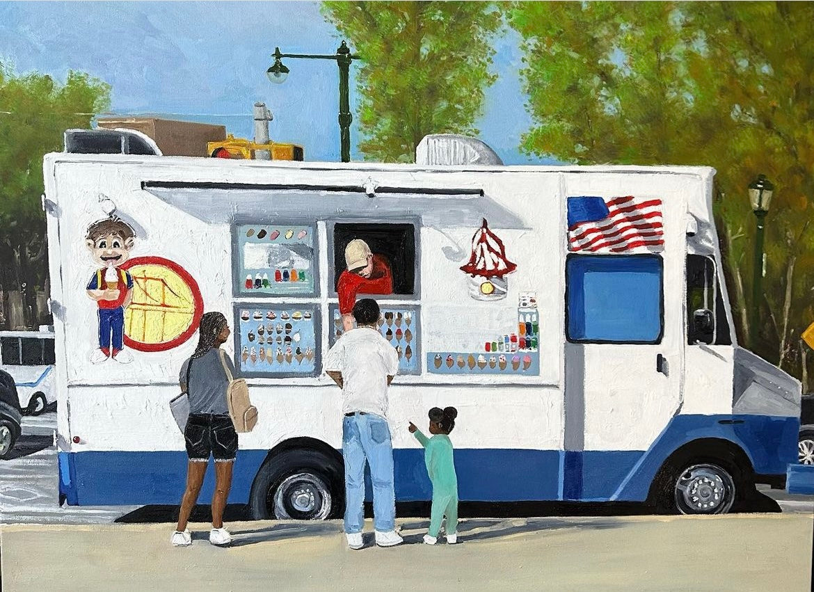 Lee Smit, "An all American painting"
