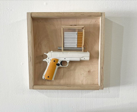 Noah Kloster, "Cigarette Gun" SOLD