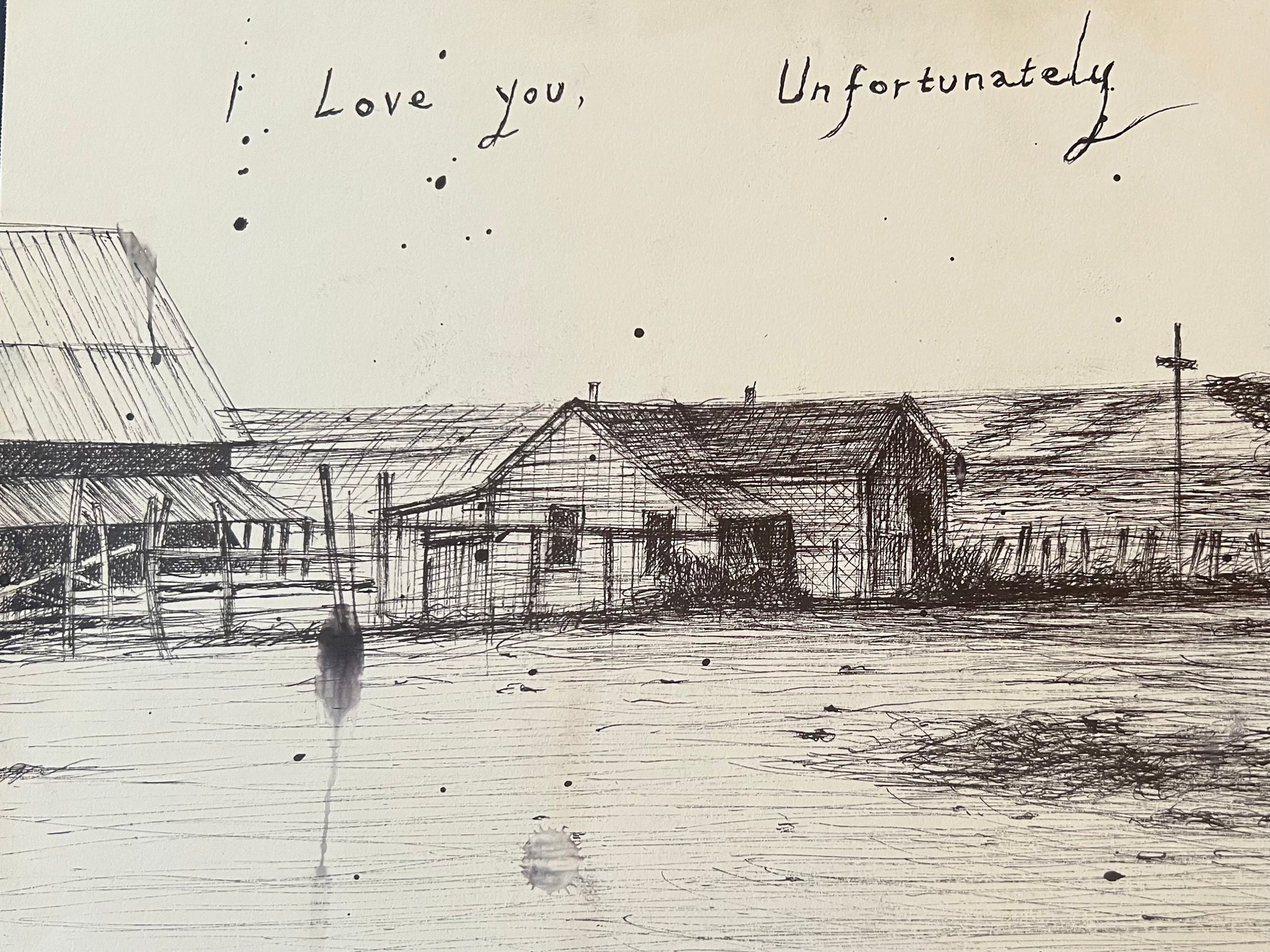 John Tottenham, I Love You Unfortunately SOLD