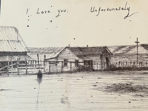 John Tottenham, I Love You Unfortunately SOLD