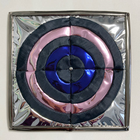 Erika Diamond, "Target Study #1 (blue & pink)"