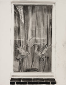 Erin Fostel, "Untitled window series 3 (sketch)" SOLD